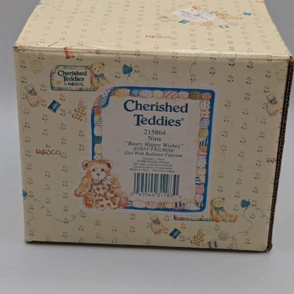 Cherished Teddies Nina "Beary Happy Wishes" (215864) 1996 - Picture 8 of 10
